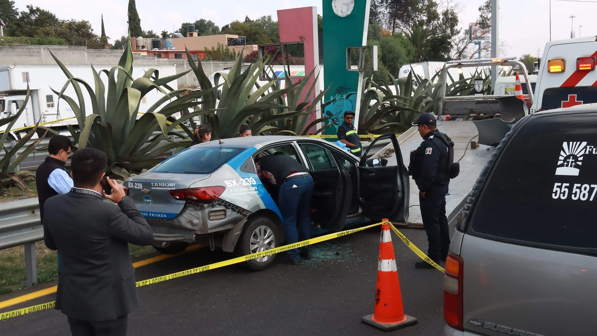 Custodio pierde la vida al evitar el asalto a un trailer